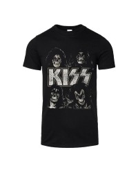 Kiss Skulls  T-Paita