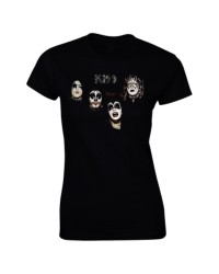 Kiss - 1974 Naisten T-Paita